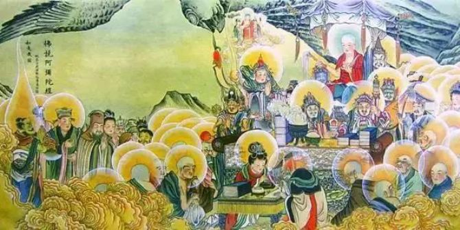 《佛说阿弥陀经》精美图解！过目增福无量！