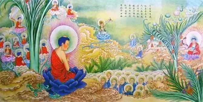 《佛说阿弥陀经》精美图解！过目增福无量！