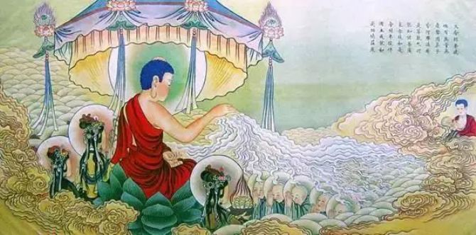 《佛说阿弥陀经》精美图解！过目增福无量！