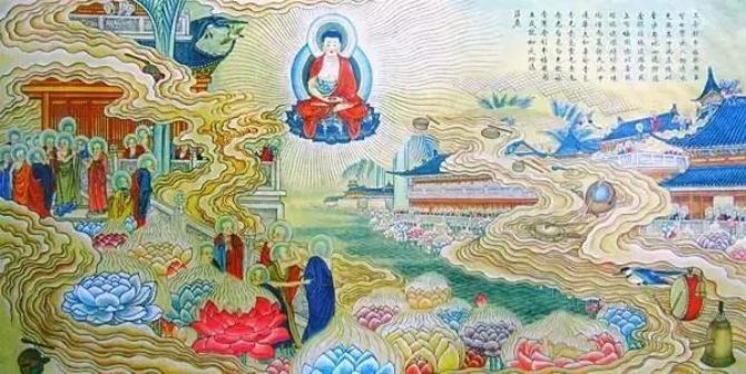《佛说阿弥陀经》精美图解！过目增福无量！